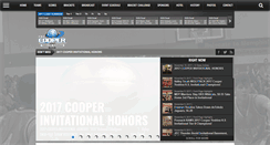 Desktop Screenshot of cooperinvitational.com